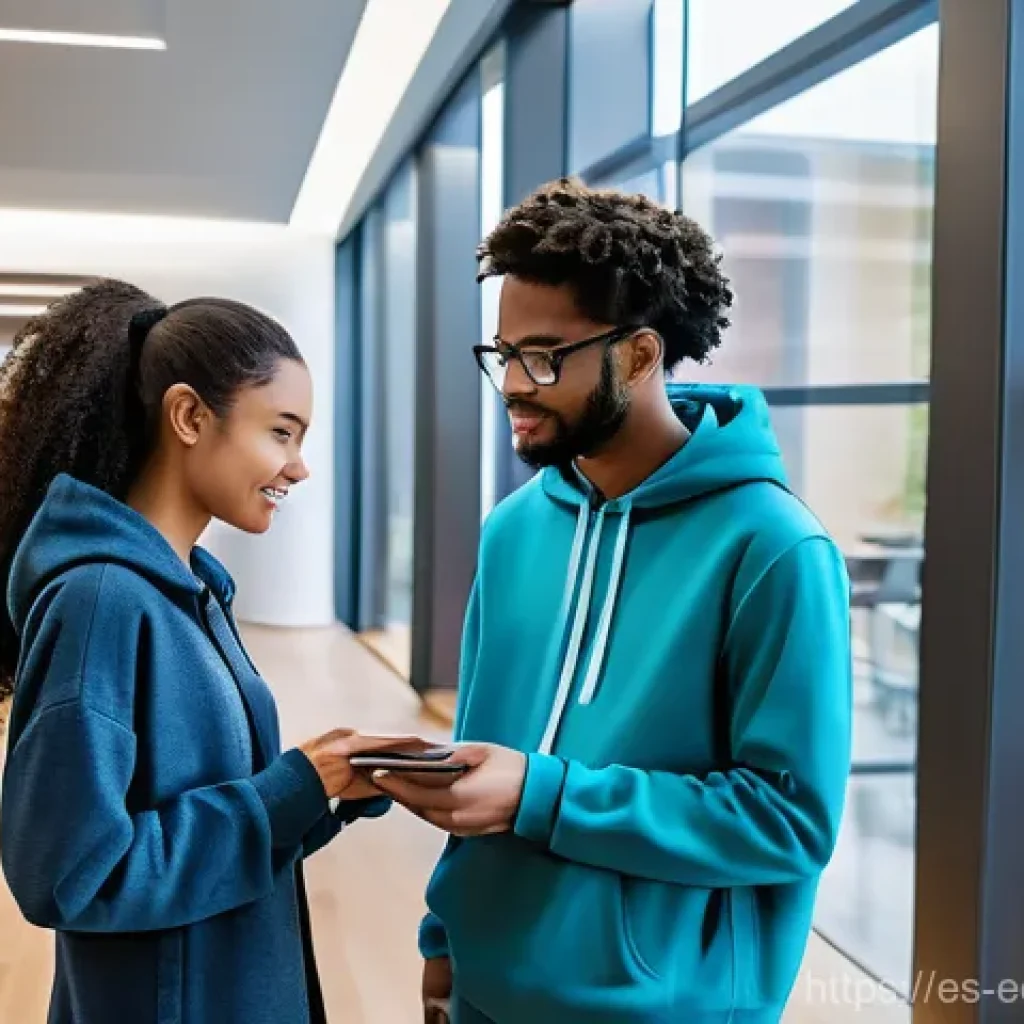 멀티모달 학습의 법적 및 윤리적 고려사항 - **"A vibrant, futuristic university library scene where a diverse group of young adults, dressed in ...
