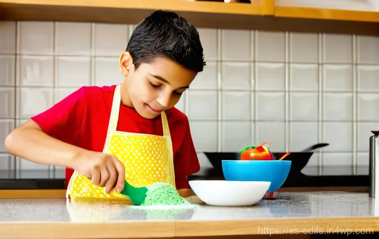 멀티모달 학습에 대한 부모의 역할 - **Prompt:** A vibrant, sun-drenched scene capturing two children, a boy and a girl aged approximatel...