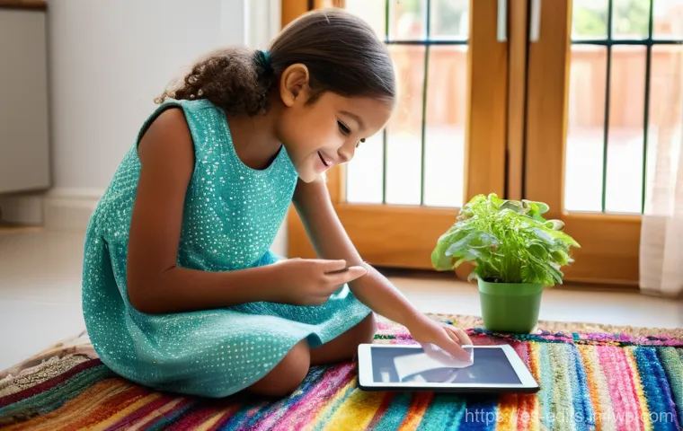 멀티모달 학습에 대한 부모의 역할 - **Prompt:** A lively, close-up shot of a 6-year-old boy, fully clothed in a casual t-shirt and short...