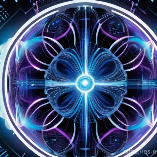 멀티모달 학습의 진화과정 - **Prompt:** "An ethereal and visually captivating abstract representation of multimodal artificial i...